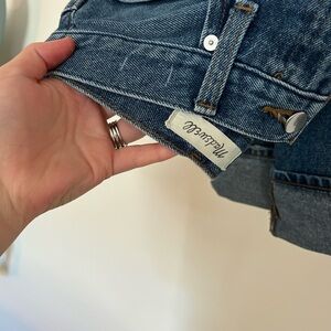 madewell straight leg jeans